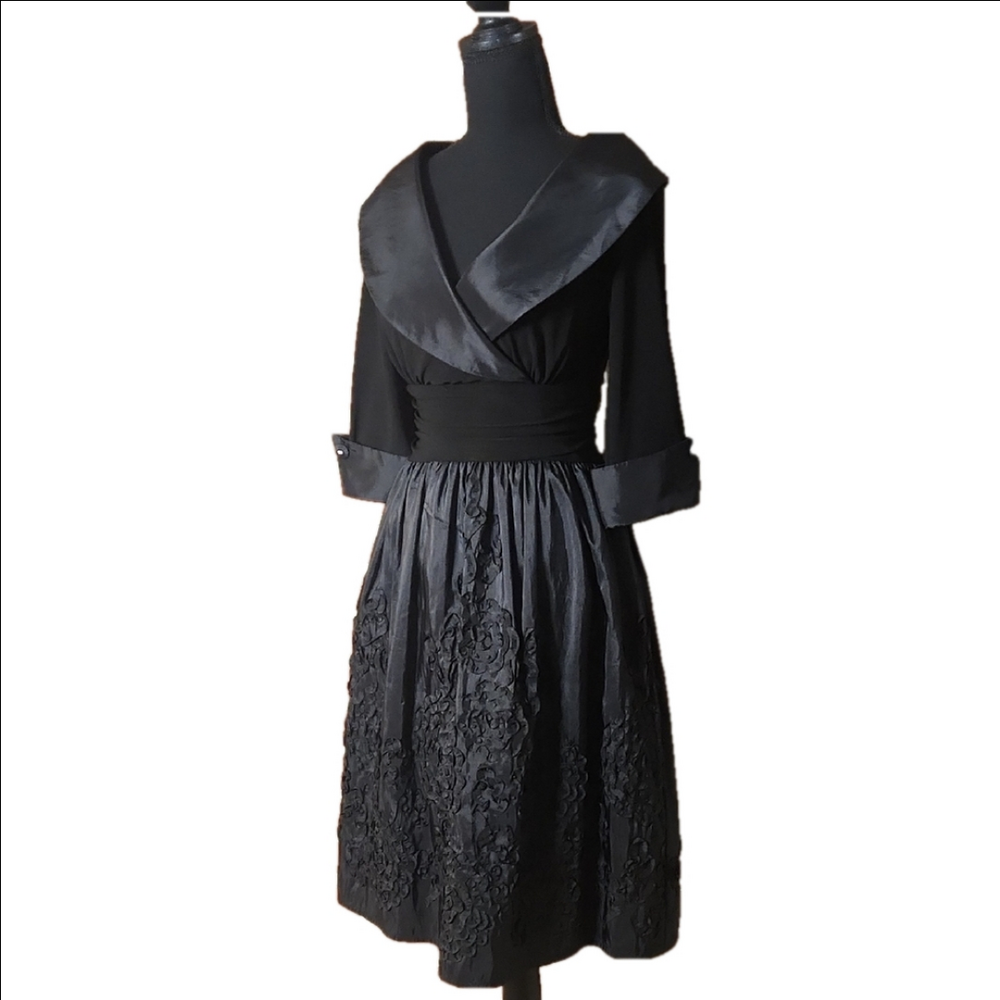 Jessica Howard Black Formal Dress, Size 6P
